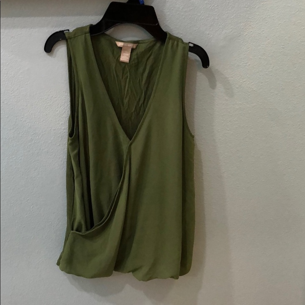 Banana Republic faux wrap top